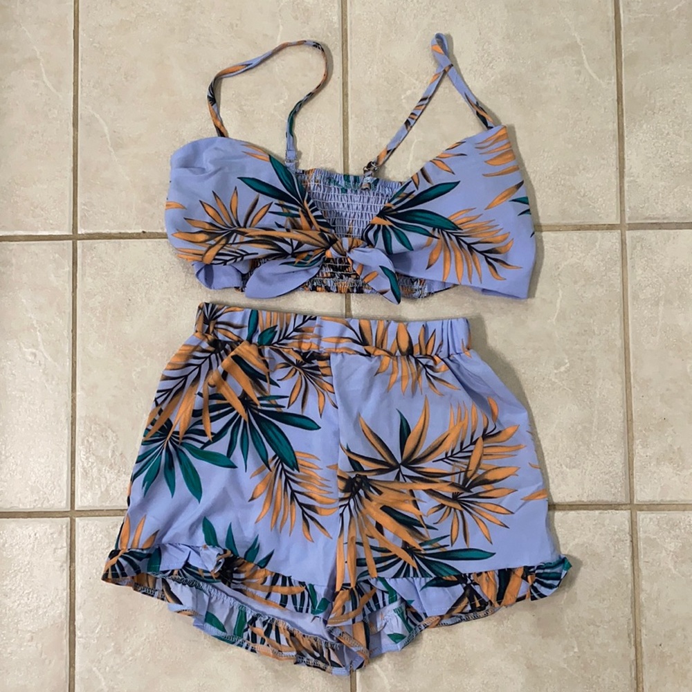 Tropical Two Piece Set